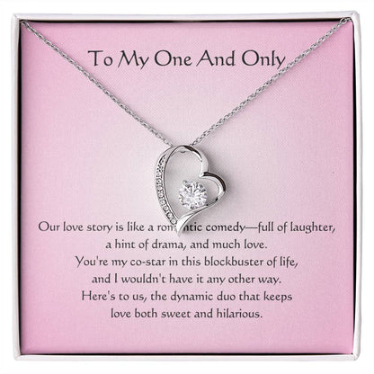 Forever Love full of laughter Necklace