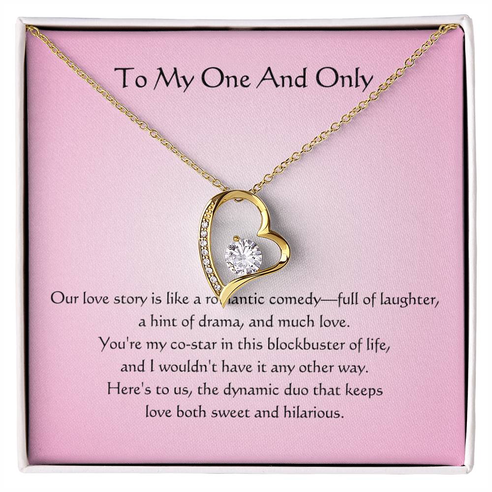 Forever Love full of laughter Necklace